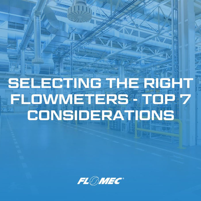 flomec selection of flowmeters