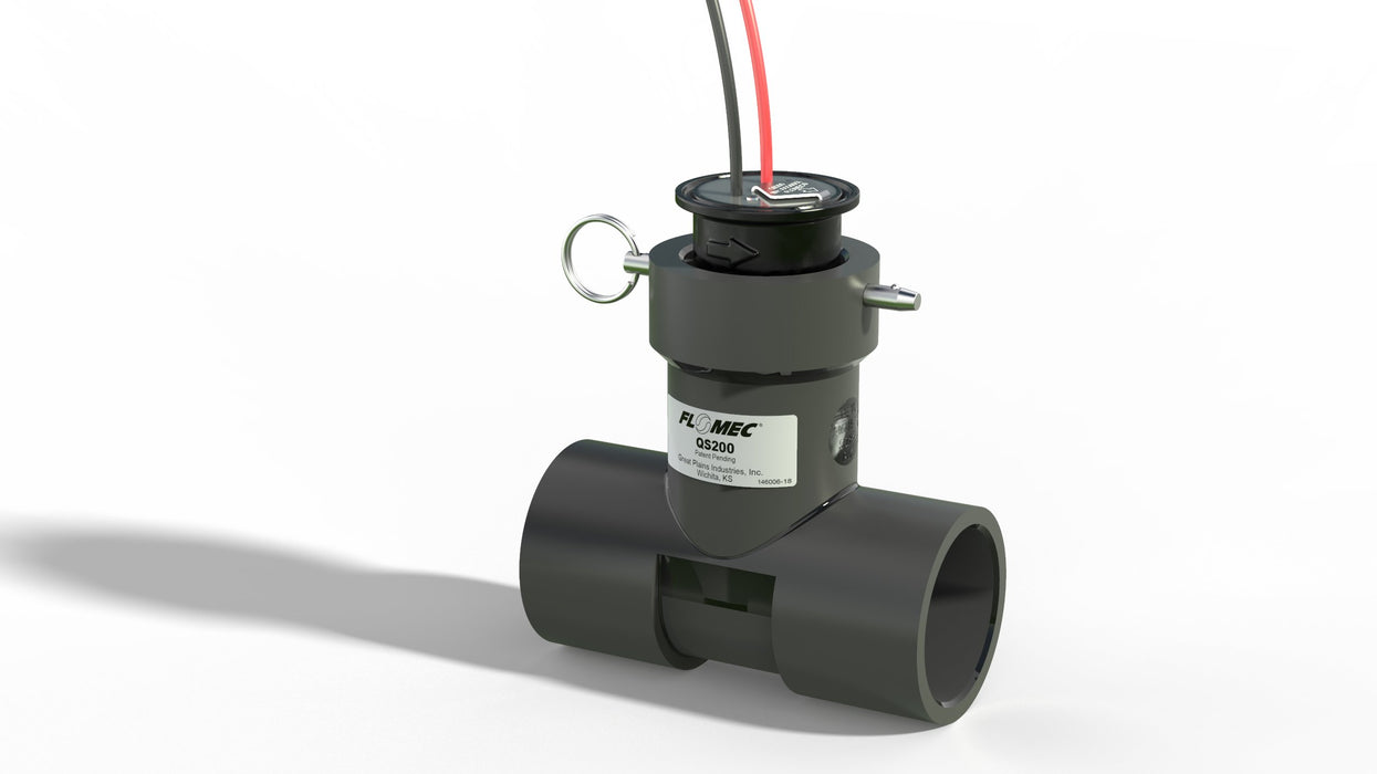 Flow Click Sensor QS200 Ultrasonic Irrigation Flow Sensor - FLOMEC Flow Meters